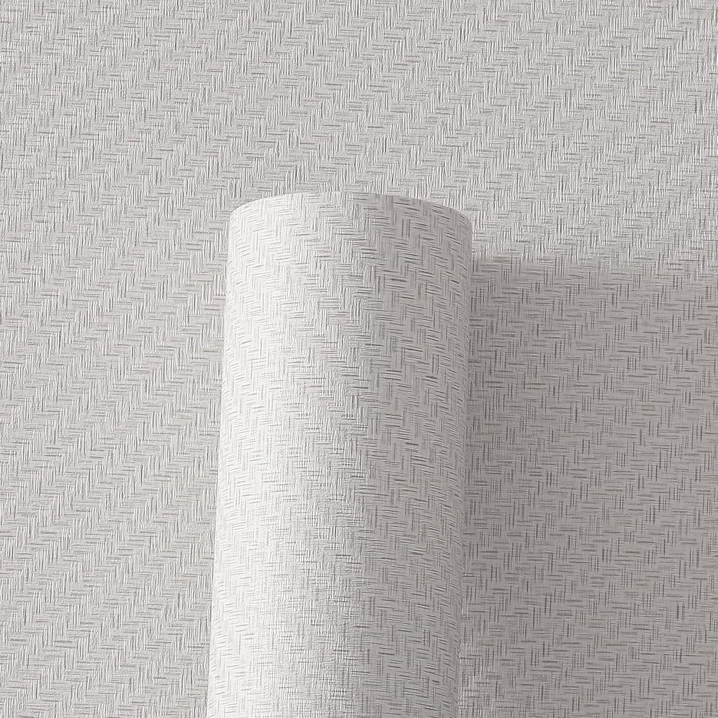 Haimin Fabric Wallpaper Textured Contact Paper (24in X 393in) Navy Blue Grasscloth Wallpaper Peel and Stick Faux Linen Wall Paper Self-Adhesive Vinyl Looks Like Woven Straw