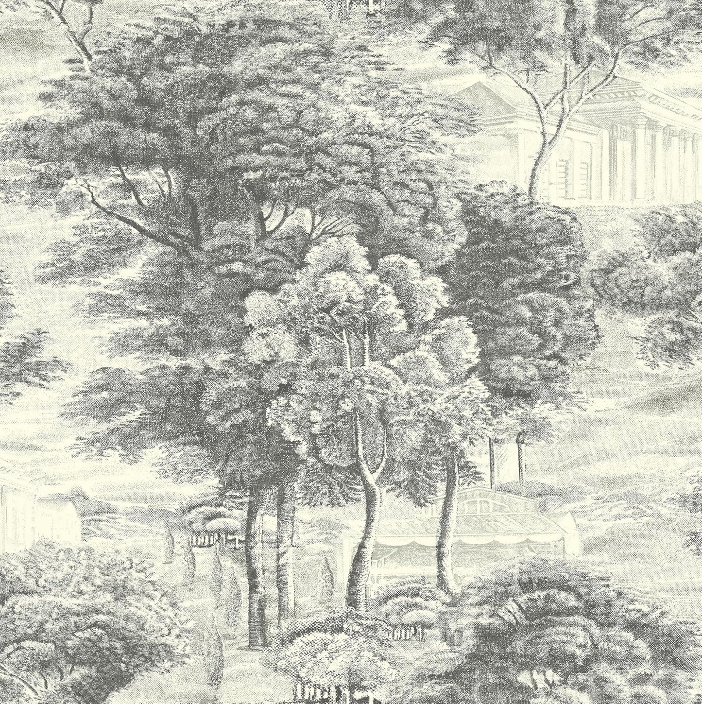 Surface Style - Peel and Stick Wallpaper, Scenic Wallpaper for Bedroom, Powder Room, Kitchen, Self Adhesive, Vinyl, 30.75 Sq Ft Coverage (Serene Scenes Collection, Willow)